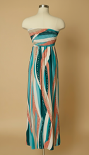 Load image into Gallery viewer, Aqua Maxi Dress