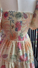 Load image into Gallery viewer, Floral Smocked Midi Dress