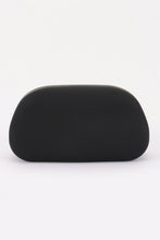 Load image into Gallery viewer, Satin Clutch with Gold Metal Handle – Detachable Chain