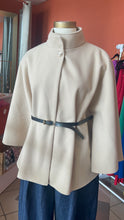 Load image into Gallery viewer, Light Beige Cape Coat - Made in Italy