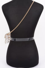 Load image into Gallery viewer, Clear Rhinestone Mini Bag
