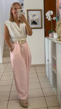 Load image into Gallery viewer, Striped Barrel Pants - Pink