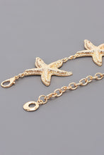 Load image into Gallery viewer, Starfish Charm Chain Belt