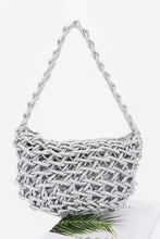 Load image into Gallery viewer, Handmade Metallic Braided Bag