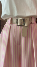 Load image into Gallery viewer, Striped Barrel Pants - Pink
