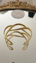 Load image into Gallery viewer, Antique Golden Cuff Bracelet