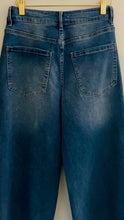 Load image into Gallery viewer, Multicolor Rhinestone Embellished Wide-Leg Jeans