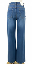Load image into Gallery viewer, Italian straight jeans with metallic studs – back view.