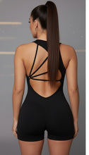 Load image into Gallery viewer, Sculpt Black Romper