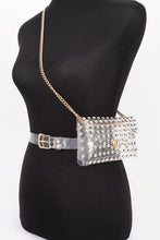 Load image into Gallery viewer, Clear Rhinestone Mini Bag