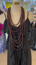 Load image into Gallery viewer, Fabric Layered Long Necklace
