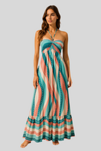 Load image into Gallery viewer, Aqua Maxi Dress
