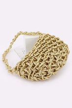 Load image into Gallery viewer, Handmade Metallic Braided Bag
