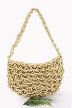 Load image into Gallery viewer, Handmade Metallic Braided Bag
