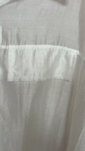 Load image into Gallery viewer, White Lightweight Button-Up Jacket
