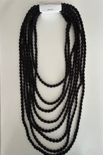 Load image into Gallery viewer, Fabric Layered Long Necklace
