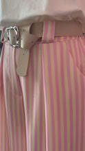 Load image into Gallery viewer, Striped Barrel Pants - Pink

