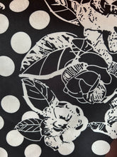 Load image into Gallery viewer, Dots and Roses Scarf
