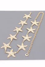 Load image into Gallery viewer, Starfish Charm Chain Belt
