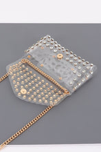 Load image into Gallery viewer, Clear Rhinestone Mini Bag
