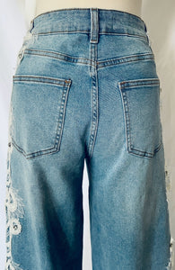 Lace Jeans