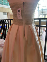 Load image into Gallery viewer, Pre-Loved Golden &amp; Beige Midi Dress

