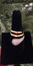 Load image into Gallery viewer, Pave Ring - Stainless Steel

