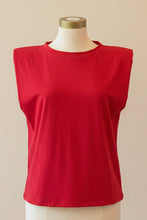 Load image into Gallery viewer, Padded Shoulder T-Shirt
