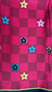 Silk Blend Printed Scarf