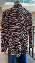 Load image into Gallery viewer, Pre Loved - Oversized Blazer - Zebra Print
