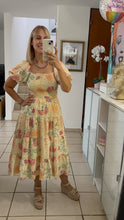 Load image into Gallery viewer, Floral Smocked Midi Dress
