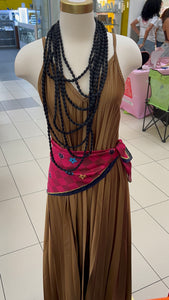 Silk Blend Printed Scarf