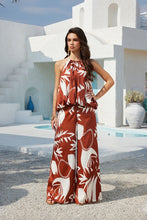 Load image into Gallery viewer, Halter Top &amp; Wide-Leg Set
