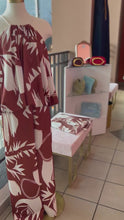 Load and play video in Gallery viewer, Halter Top &amp; Wide-Leg Set
